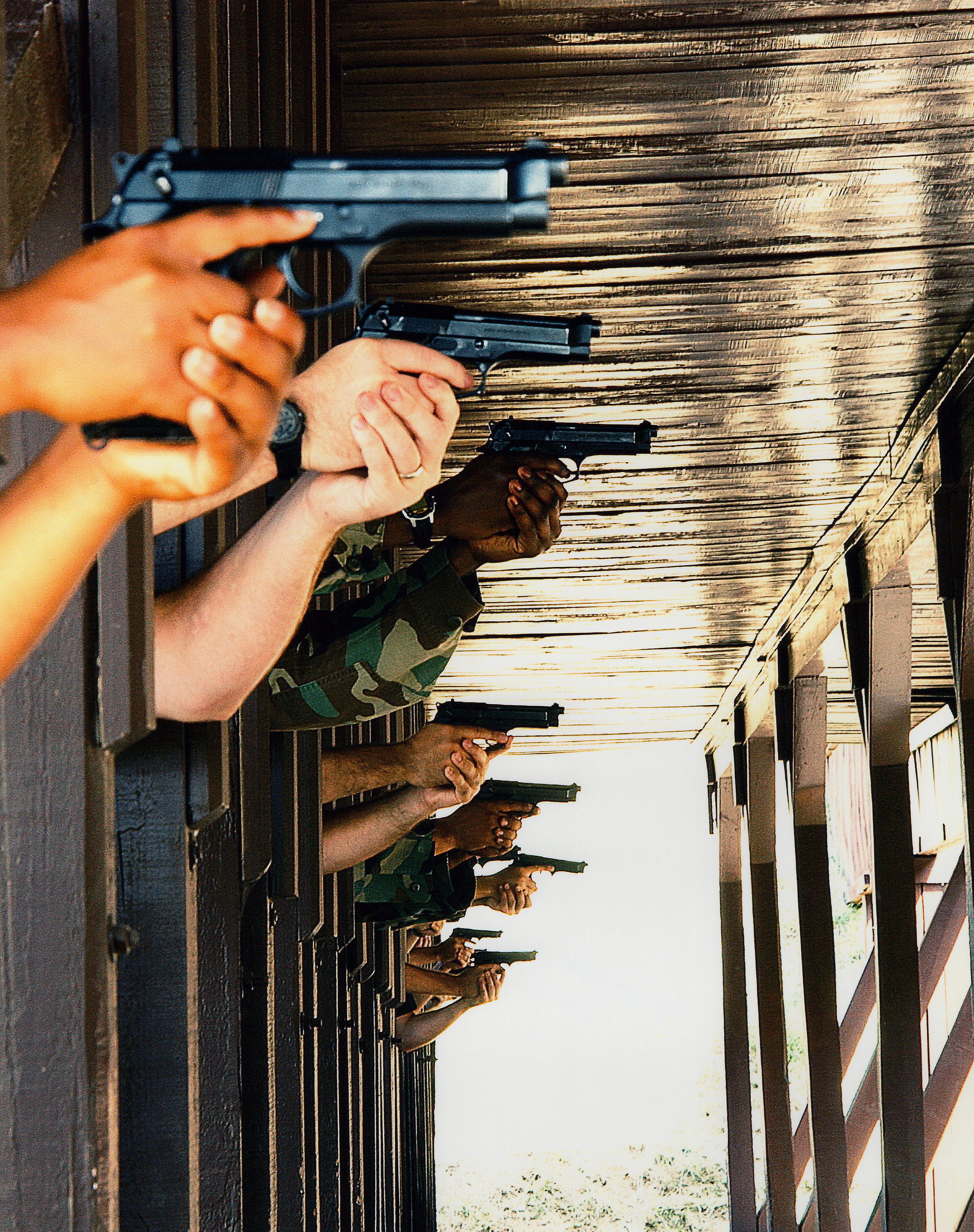 Outdoor live-fire concealed carry training